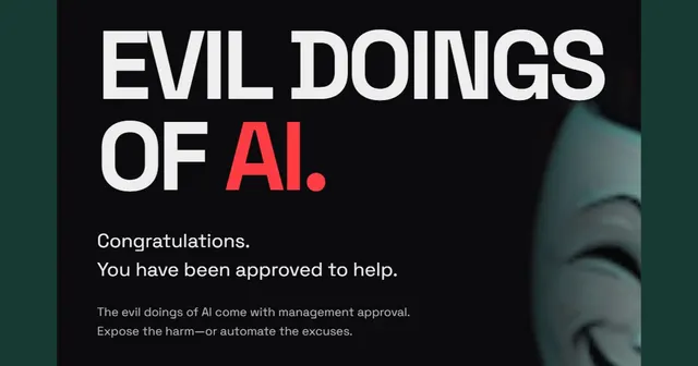 Evil Doings of AI game cover