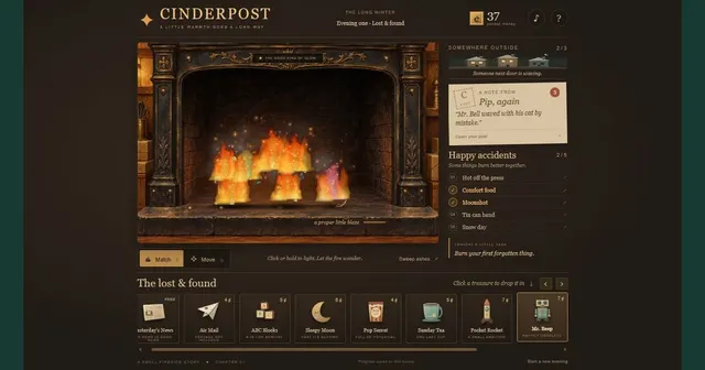 Cinderpost game cover