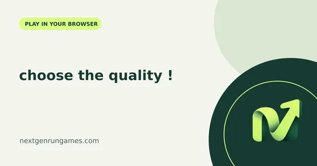 choose the quality ! — title card
